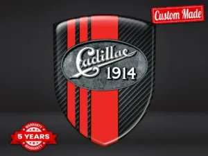 Cadillac Decalcomanie Vetri Auto Max Chic Pro Edizione Durevole